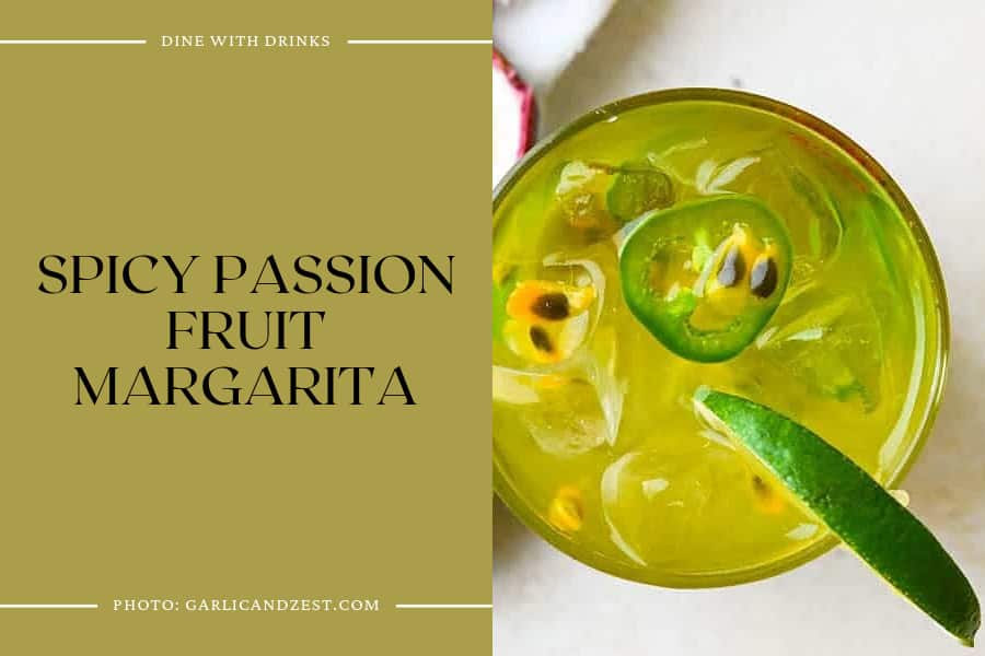 Spicy Passion Fruit Margarita