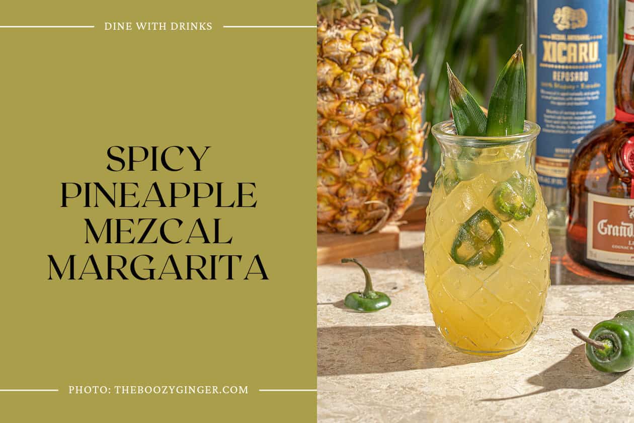 Spicy Pineapple Mezcal Margarita