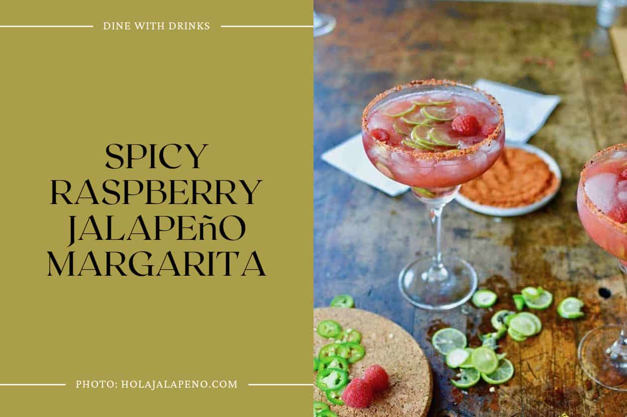 Spicy Raspberry Jalapeño Margarita