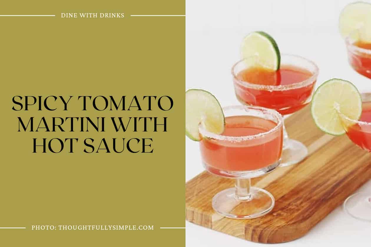 Spicy Tomato Martini With Hot Sauce