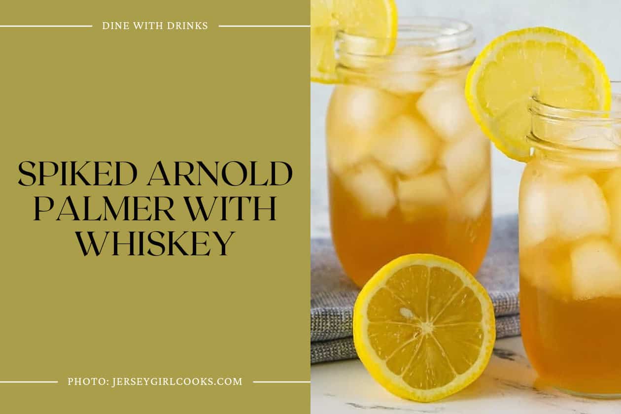 Spiked Arnold Palmer With Whiskey