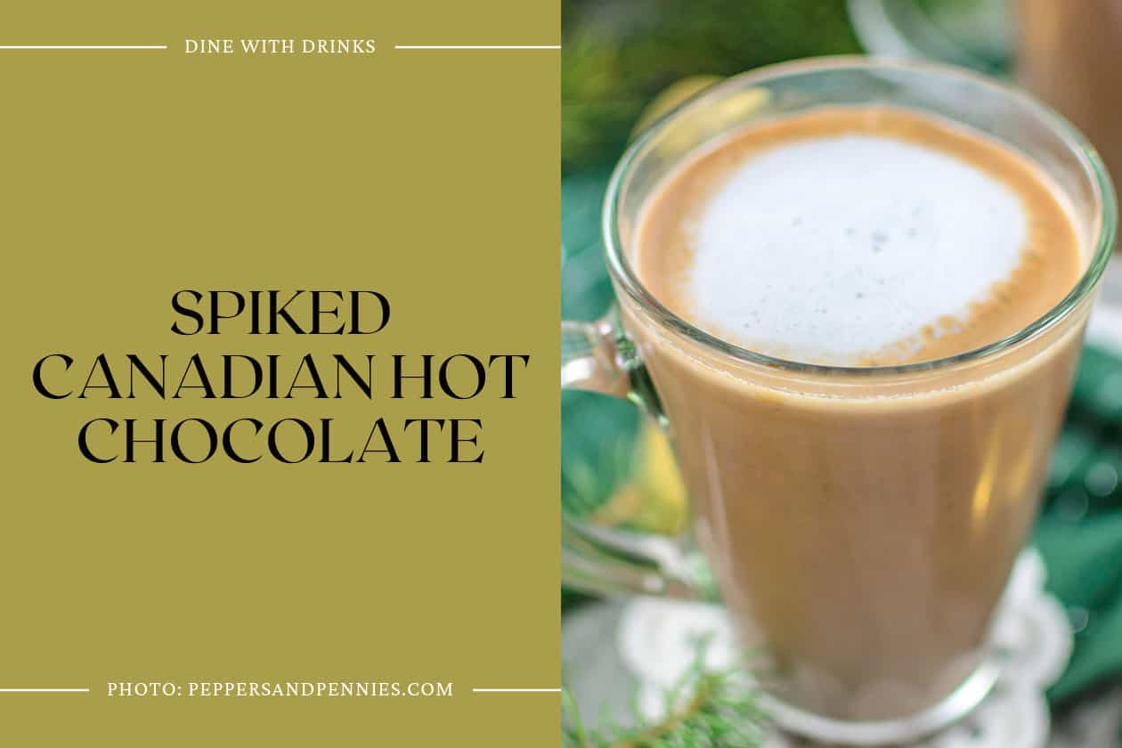 Spiked Canadian Hot Chocolate