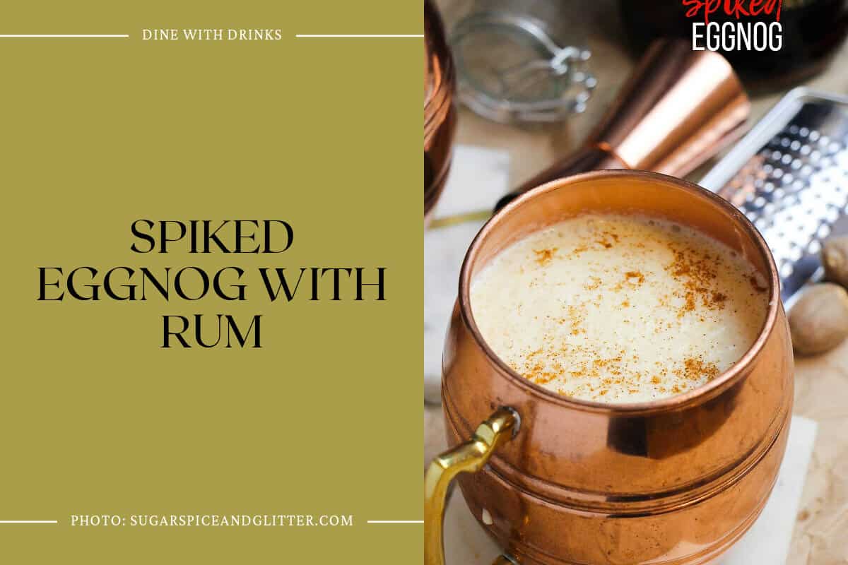 Spiked Eggnog With Rum