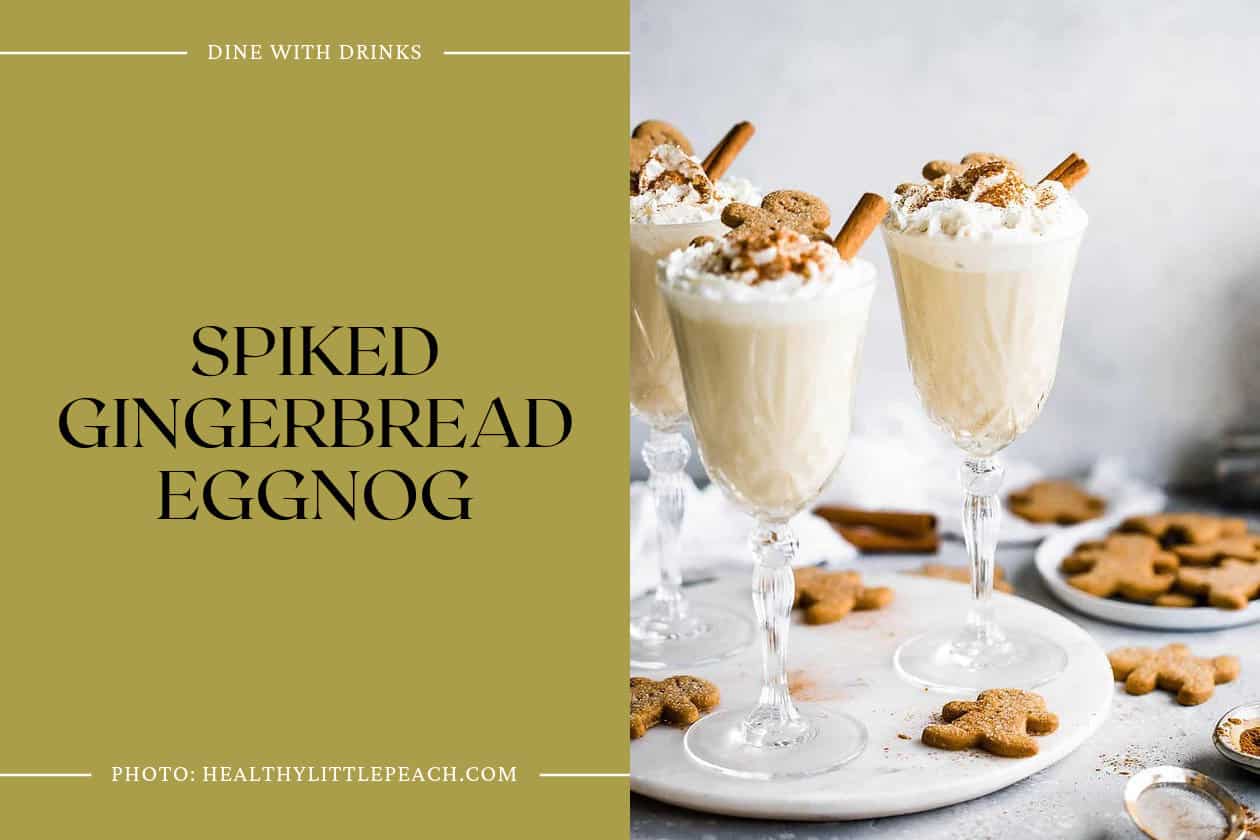 Spiked Gingerbread Eggnog