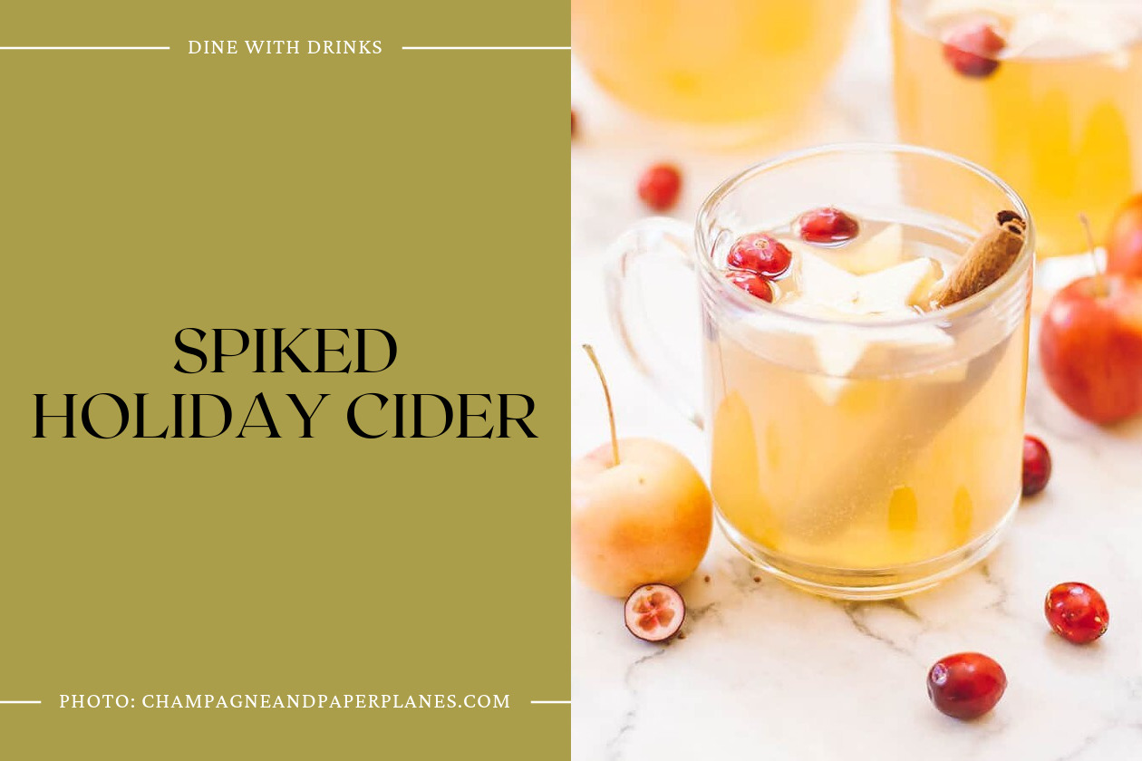 Spiked Holiday Cider