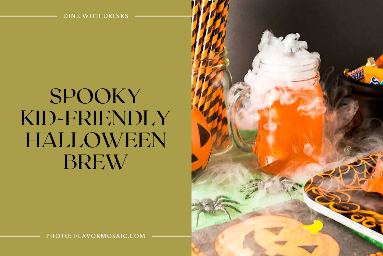 Spooky Kid-Friendly Halloween Brew