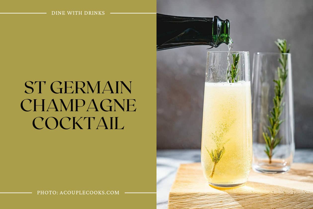 St Germain Champagne Cocktail