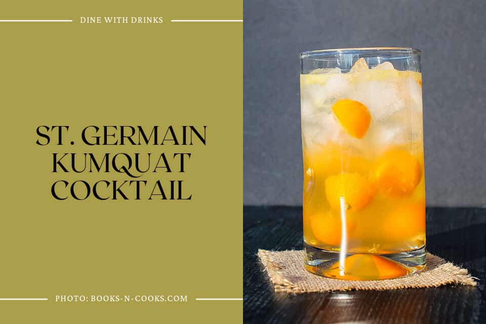 St. Germain Kumquat Cocktail