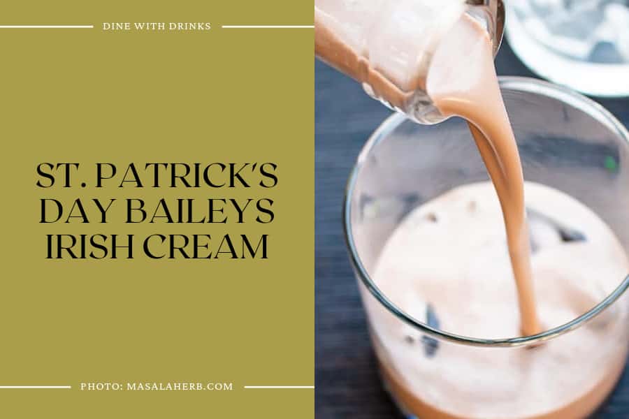 St. Patrick's Day Baileys Irish Cream