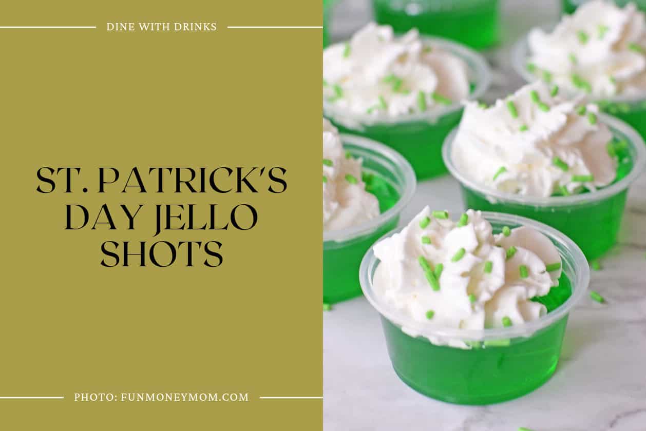 St. Patrick's Day Jello Shots