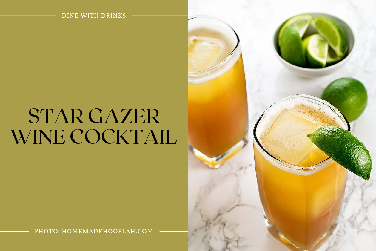 Star Gazer Wine Cocktail