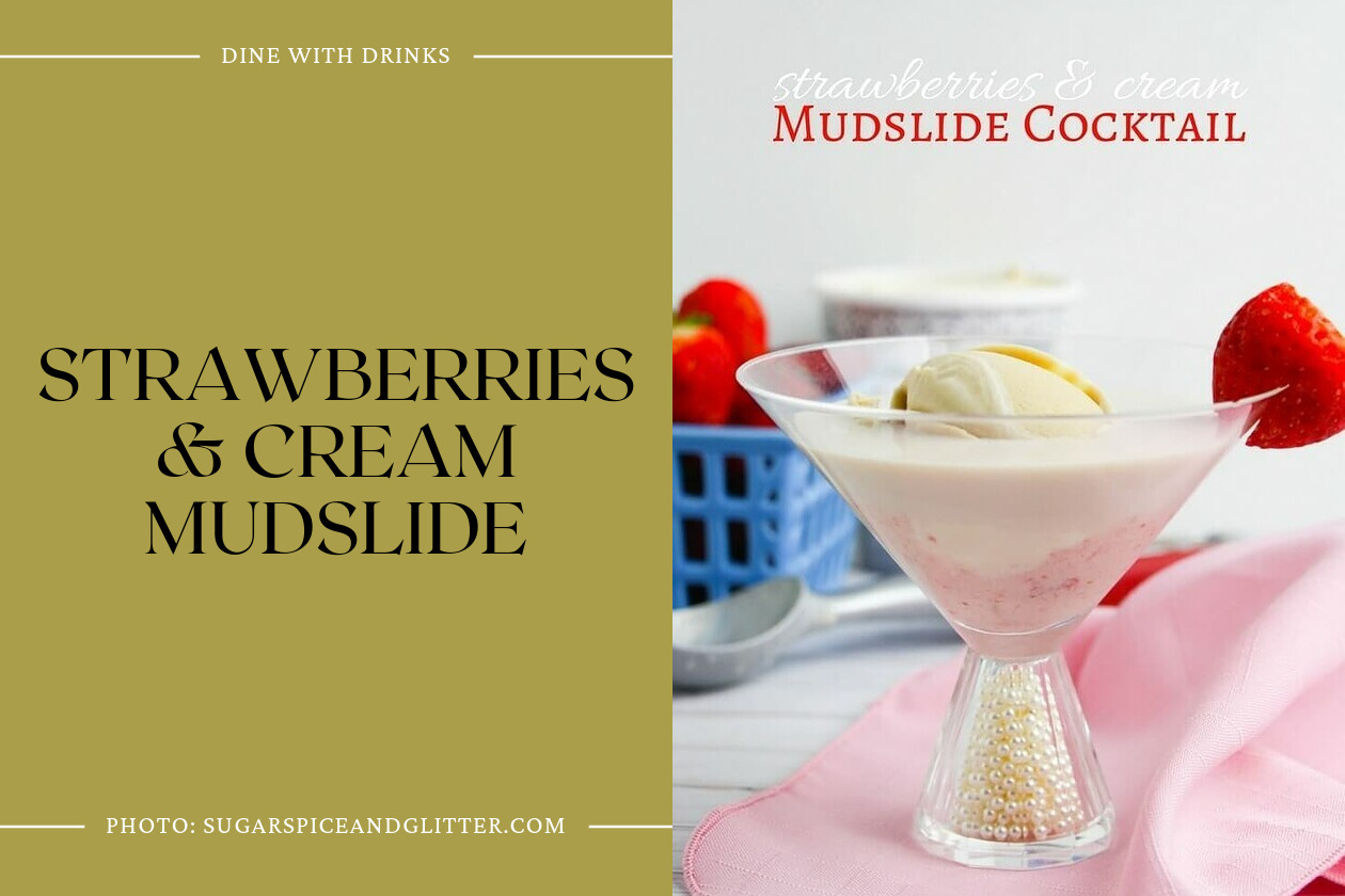Strawberries & Cream Mudslide