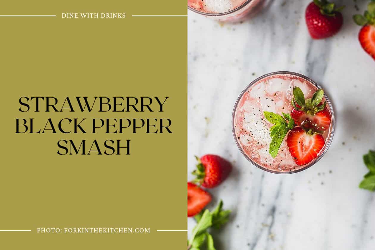 Strawberry Black Pepper Smash