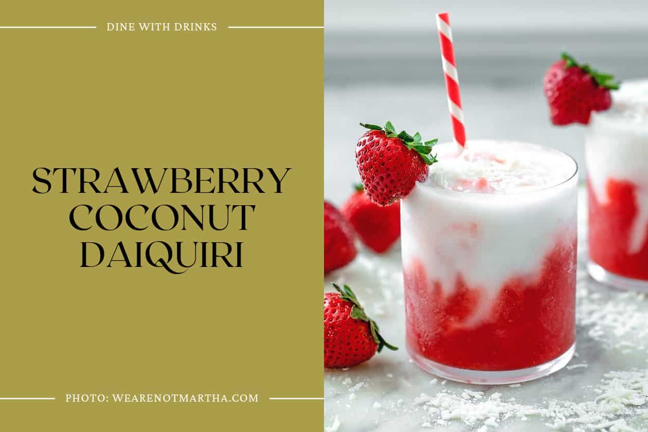 Strawberry Coconut Daiquiri