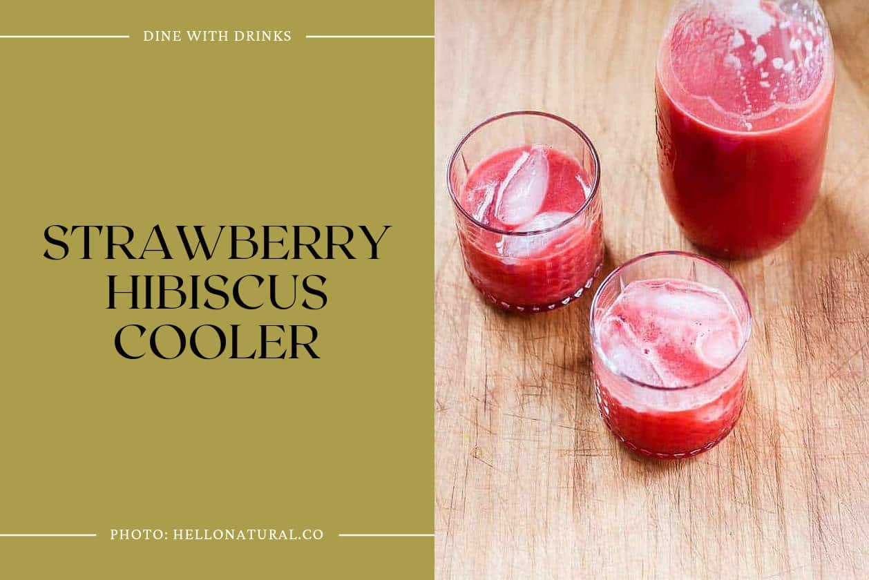 Strawberry Hibiscus Cooler