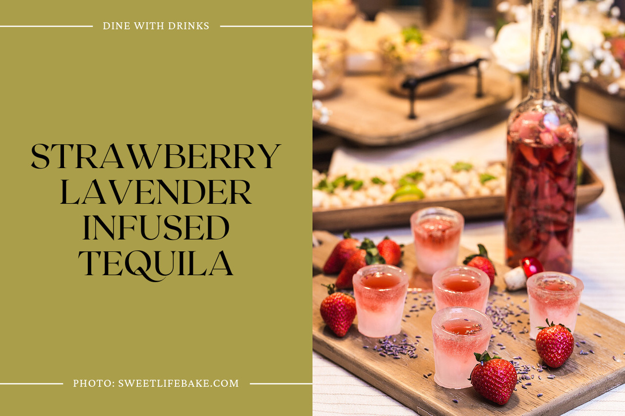 Strawberry Lavender Infused Tequila