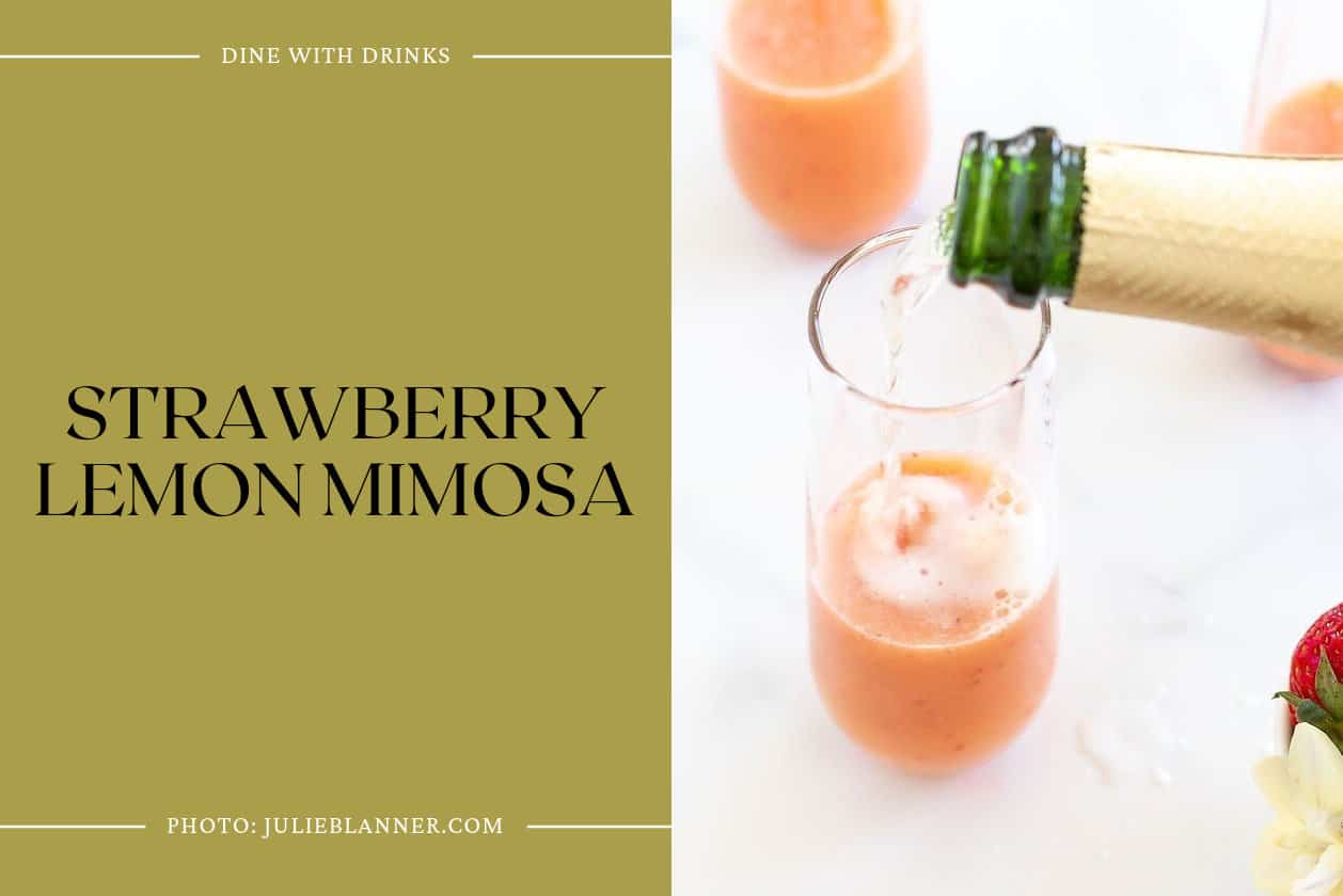 Strawberry Lemon Mimosa