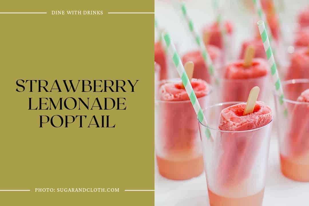 Strawberry Lemonade Poptail