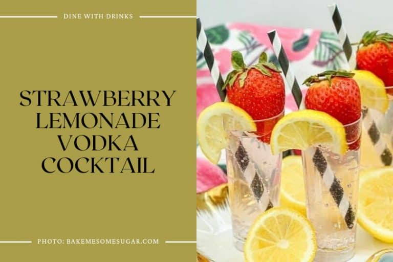 29 Best Strawberry Lemonade Cocktails DineWithDrinks