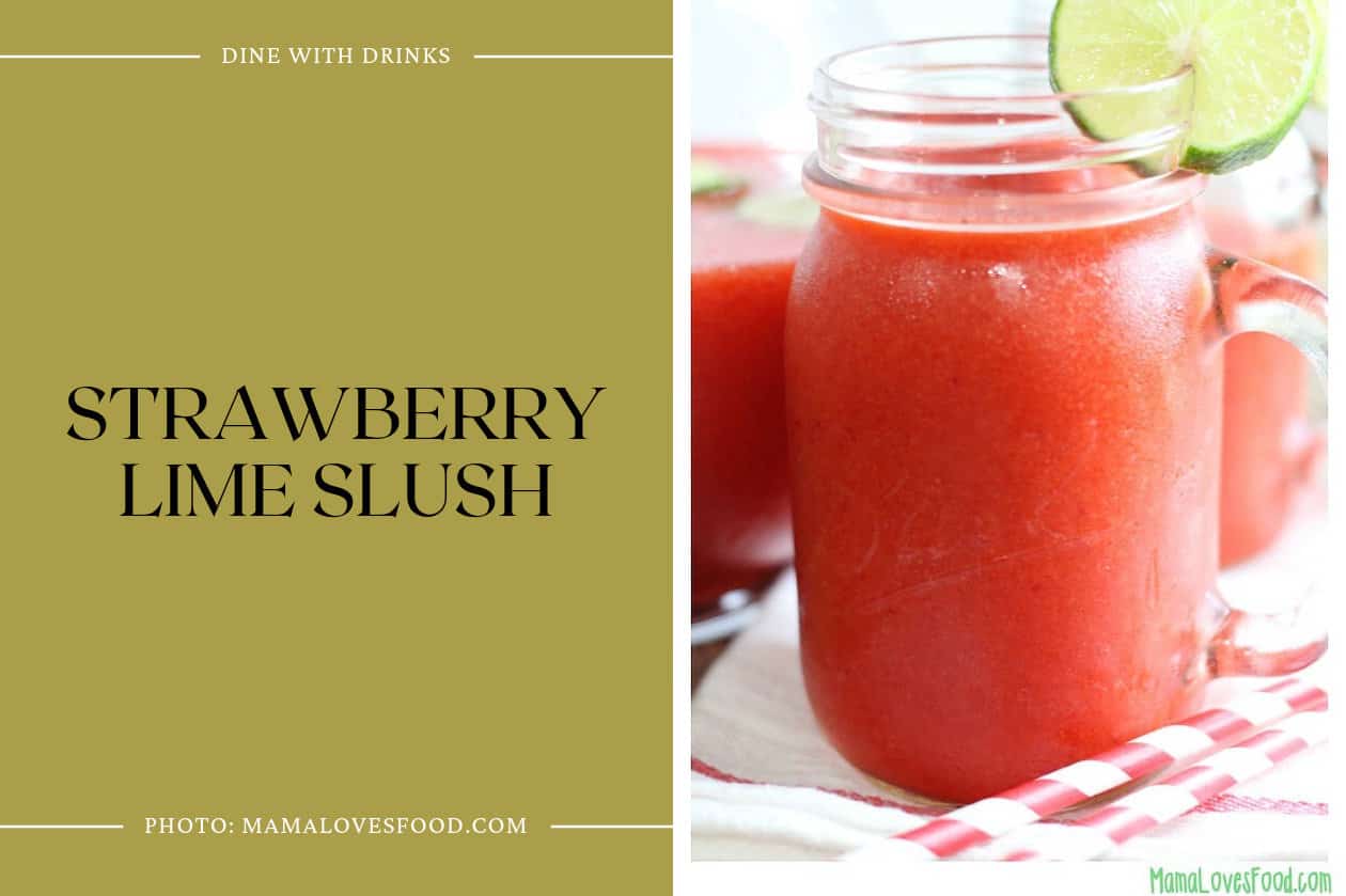 Strawberry Lime Slush