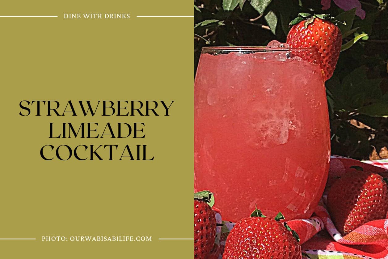Strawberry Limeade Cocktail