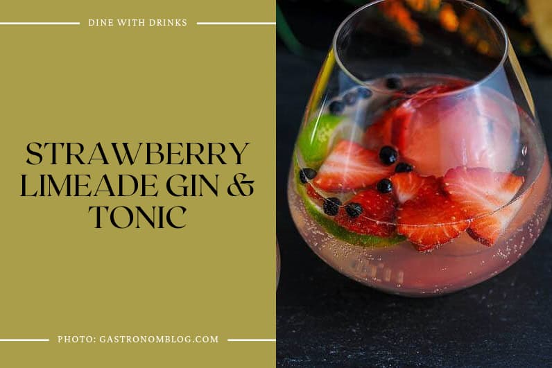 Strawberry Limeade Gin & Tonic