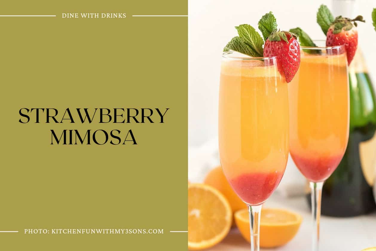 Strawberry Mimosa