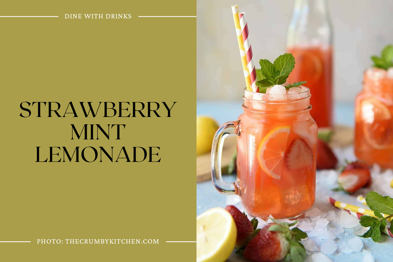 Strawberry Mint Lemonade