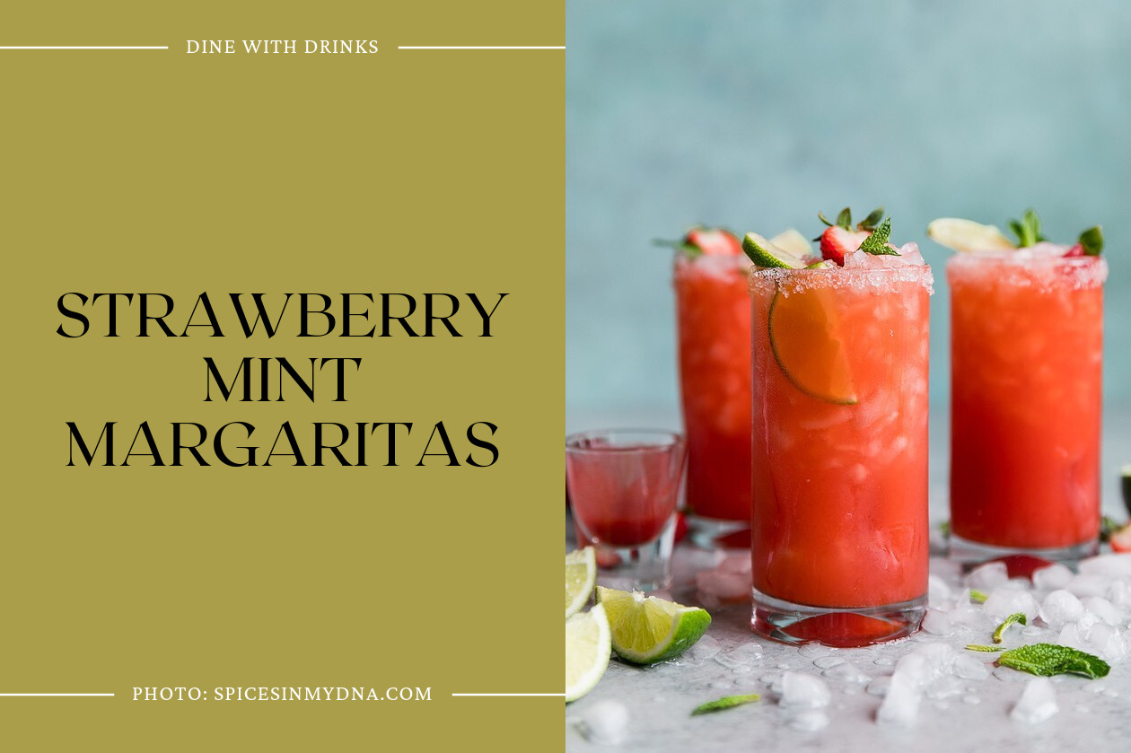 Strawberry Mint Margaritas