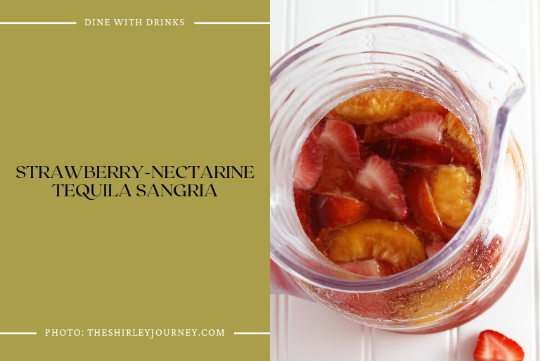 Strawberry-Nectarine Tequila Sangria