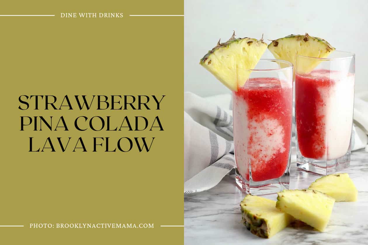 Strawberry Pina Colada Lava Flow