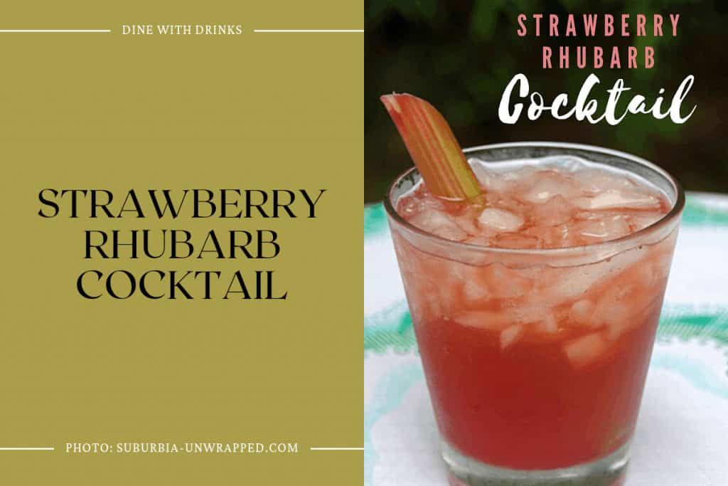 26 Rhubarb Cocktails to Shake Up Your Summer Soirées! | DineWithDrinks