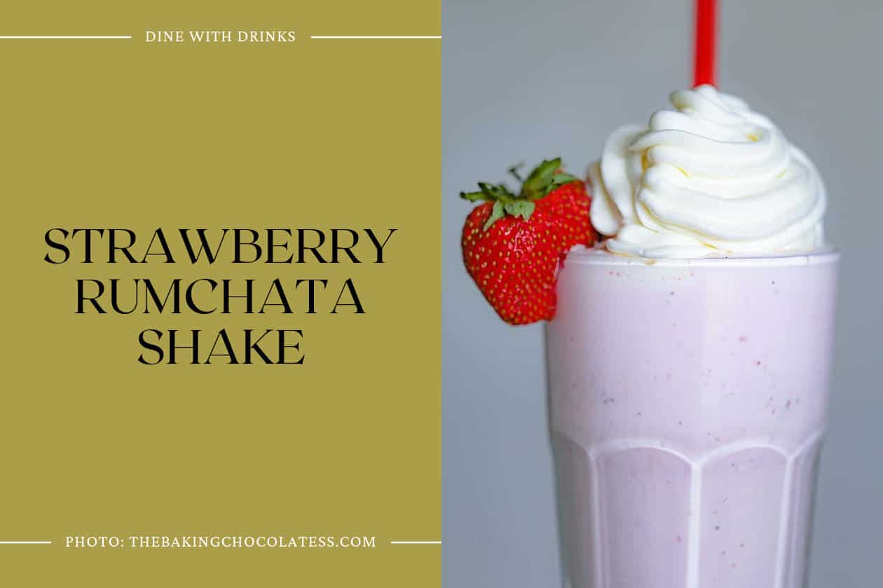 Strawberry Rumchata Shake