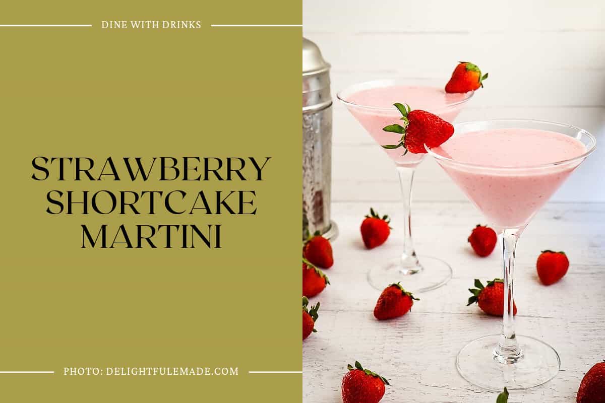 Strawberry Shortcake Martini