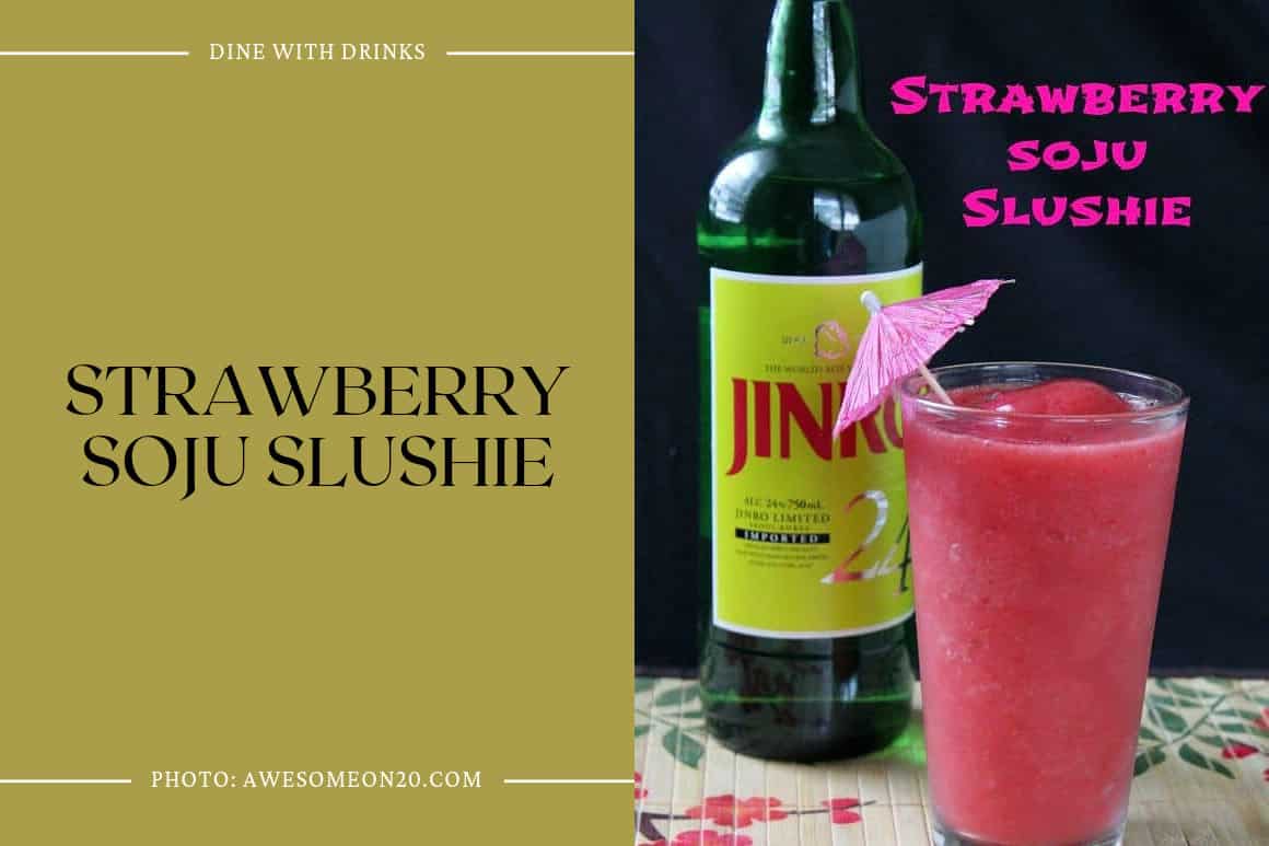 Strawberry Soju Slushie