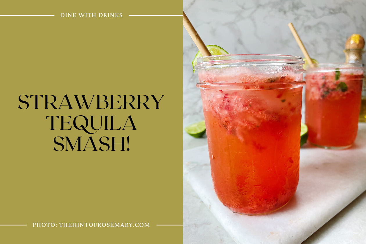 Strawberry Tequila Smash!