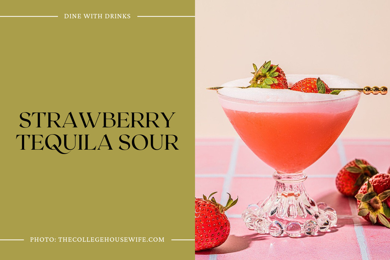 Strawberry Tequila Sour