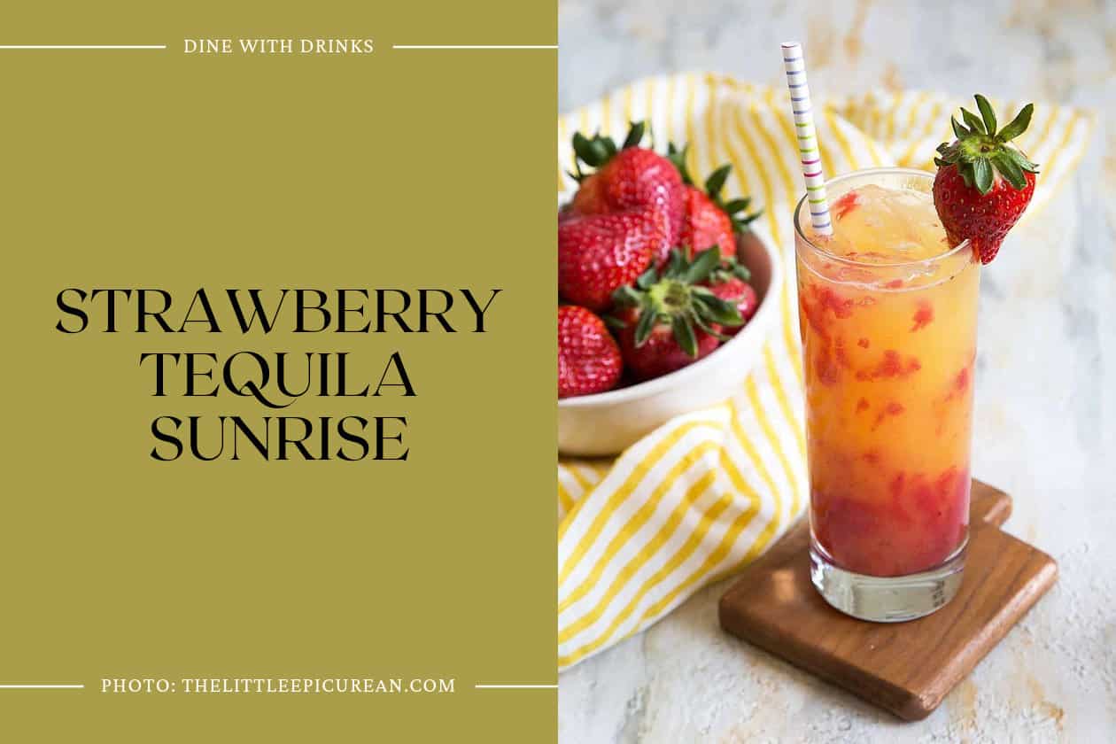 Strawberry Tequila Sunrise