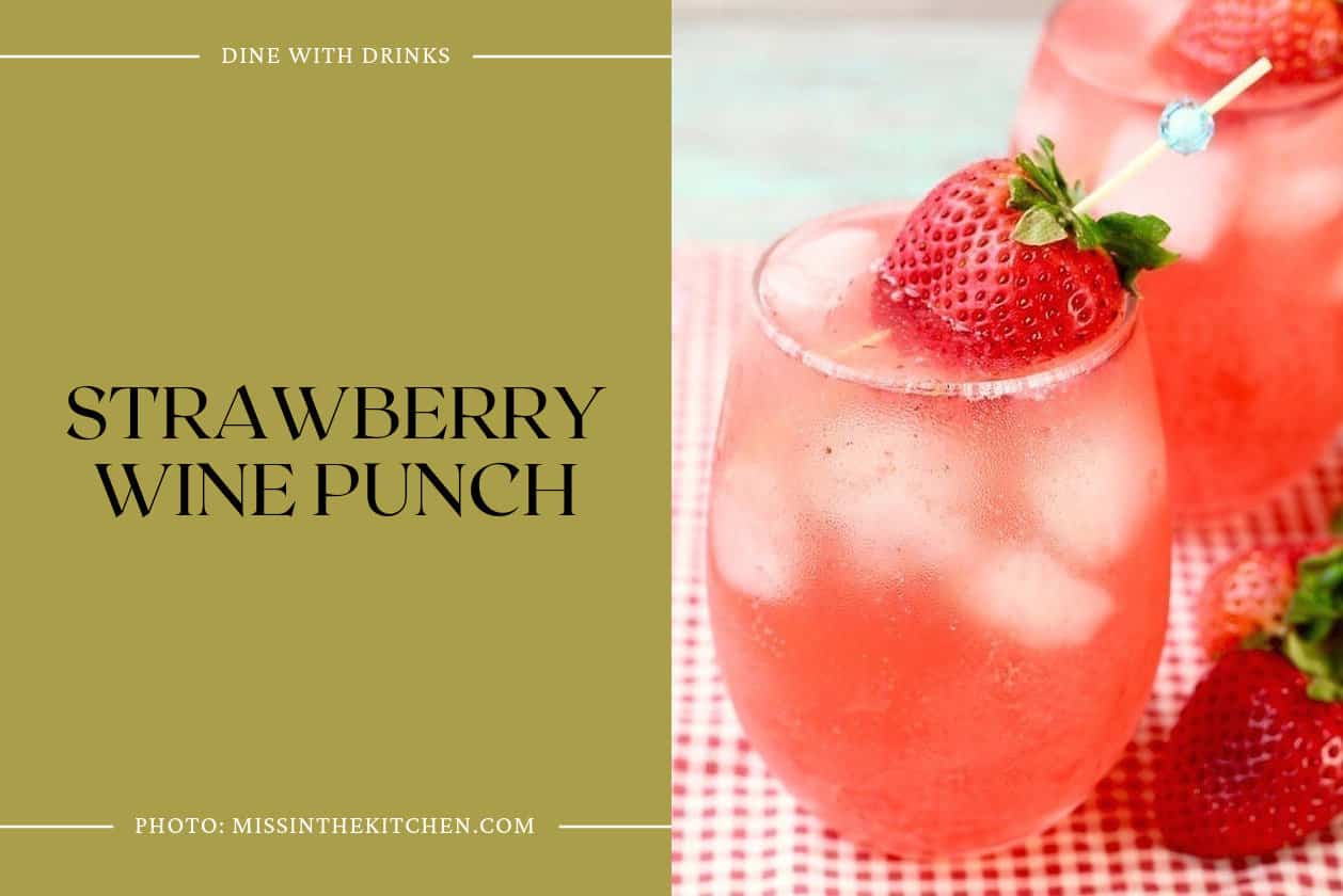 Strawberry Wine Punch