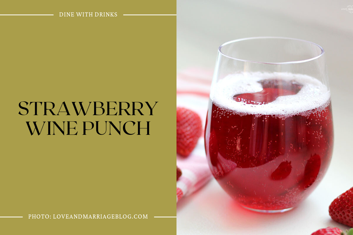 Strawberry Wine Punch