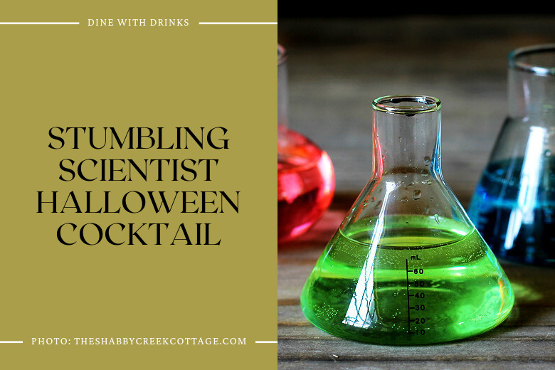 Stumbling Scientist Halloween Cocktail