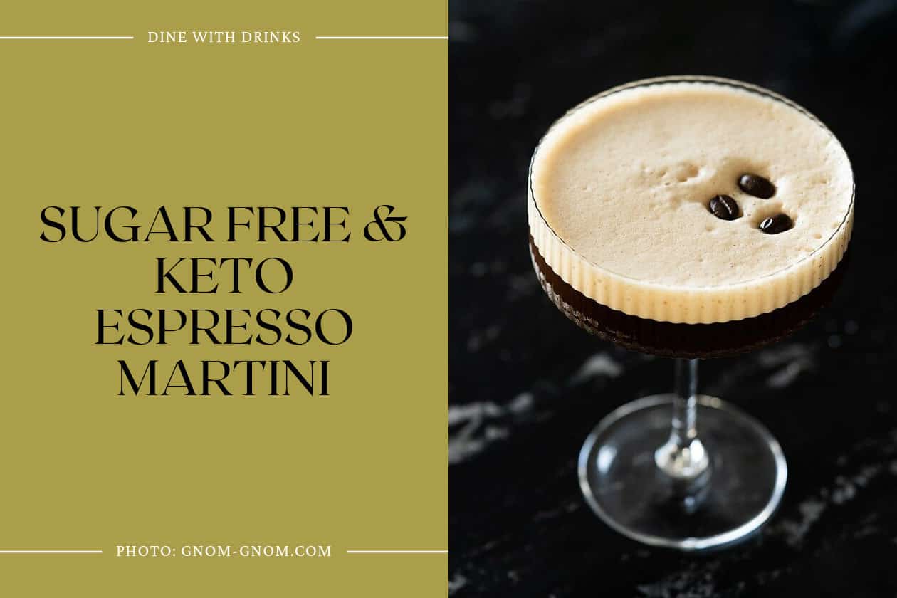 Sugar Free & Keto Espresso Martini