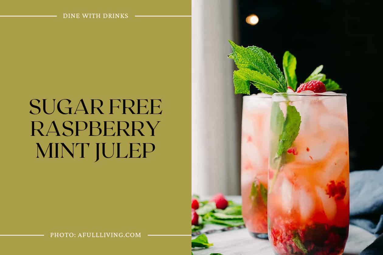 Sugar Free Raspberry Mint Julep