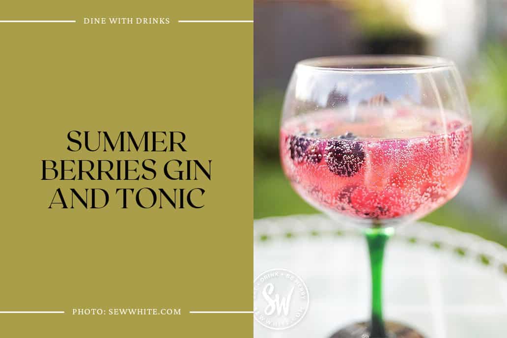 Summer Berries Gin And Tonic