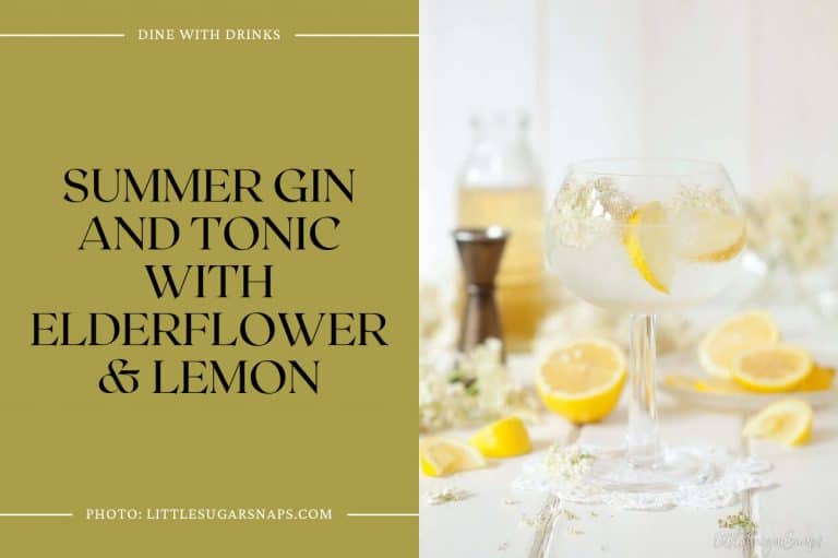 34 Elderflower and Gin Cocktails That Will Make You Swoon DineWithDrinks