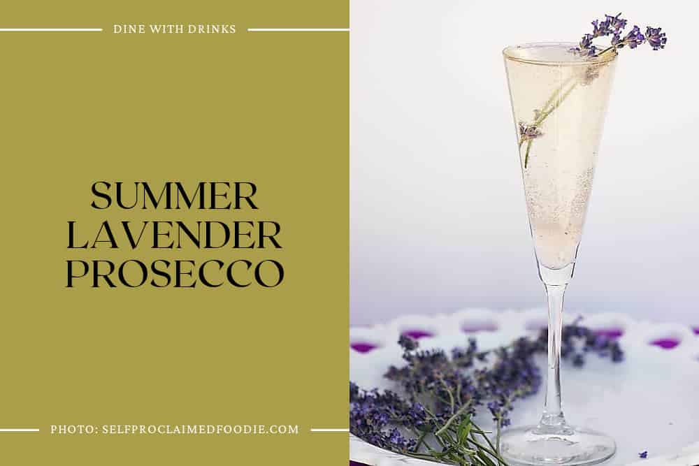 Summer Lavender Prosecco