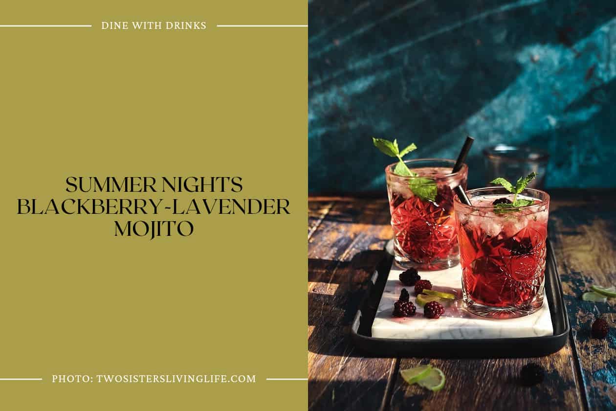 Summer Nights Blackberry-Lavender Mojito