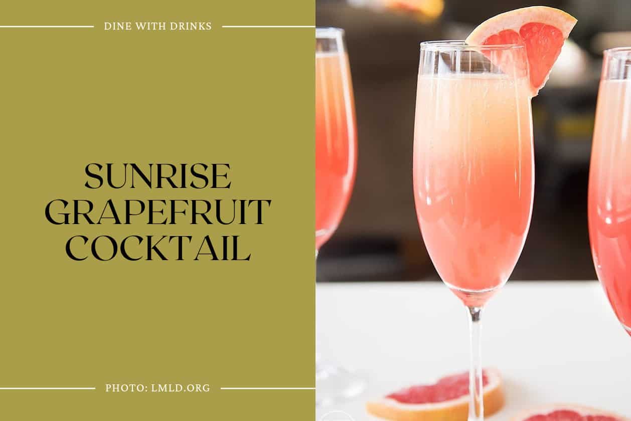 Sunrise Grapefruit Cocktail