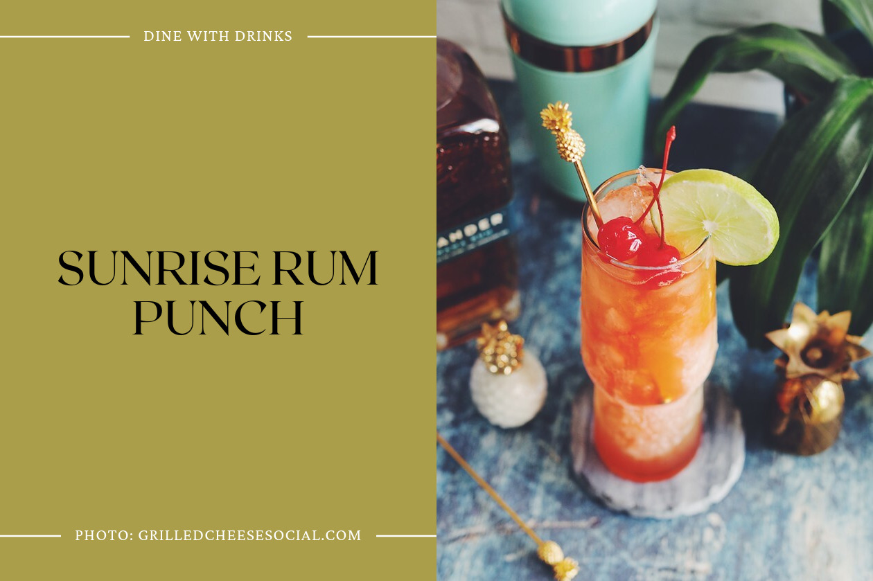 Sunrise Rum Punch