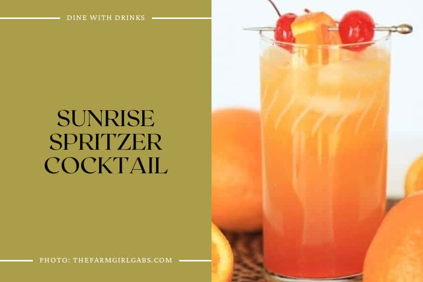 Sunrise Spritzer Cocktail